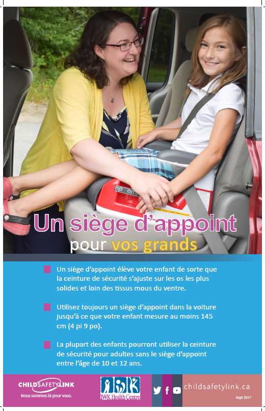 Booster Seat Lesson Plan IWK Child Safety Link